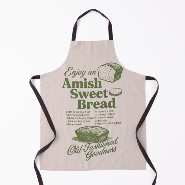 Item preview, Enjoy an Amish Sweet Bread Vintage Recipe Retro Baking Graphic Tee for Food Lovers designed and sold by HastyHouse.