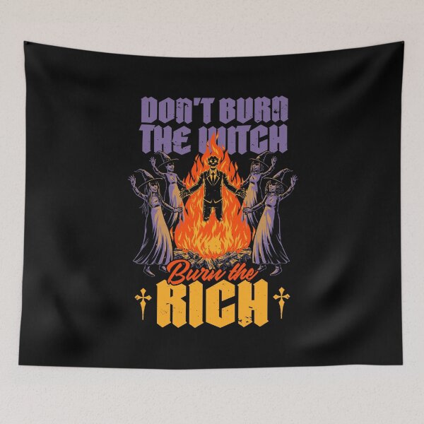 Item preview, Witches Burn Riches - Bonfire Coven Revolution designed and sold by Studio Mootant.