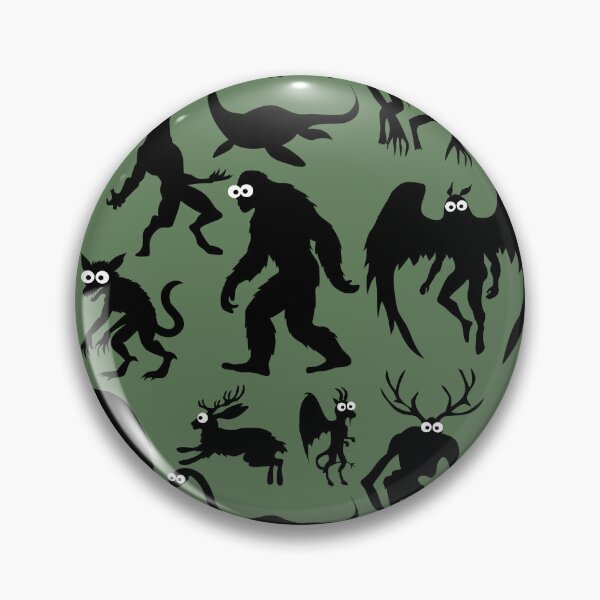 Item preview, Googly Eyed Cryptid silhouette pattern designed and sold by Heather H Designs .