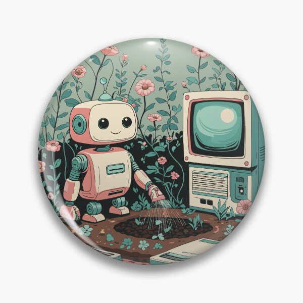 Item preview, Botanical Reboot - Cottagecore Technopastoral designed and sold by The Rabbit Cave.