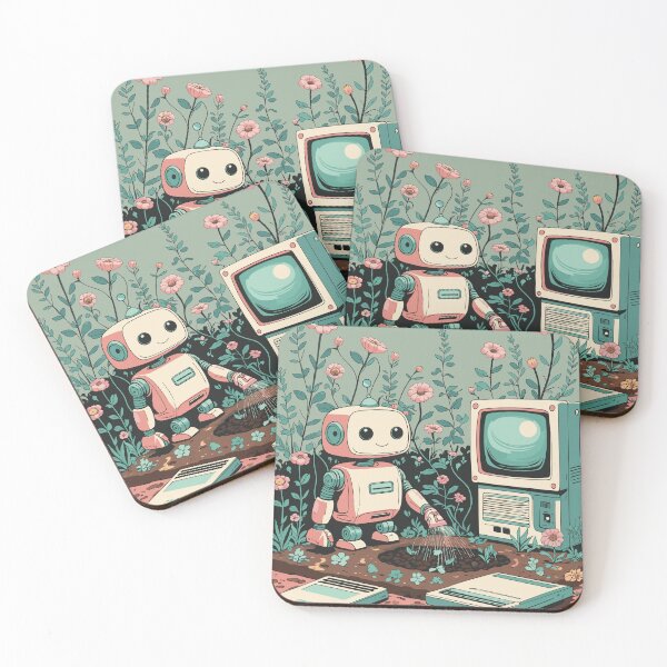 Item preview, Botanical Reboot - Cottagecore Technopastoral designed and sold by The Rabbit Cave.