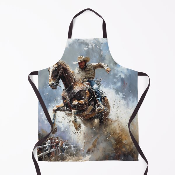 Item preview, Full Throttle - Horses and Cowboys designed and sold by Christina Brunton Art.
