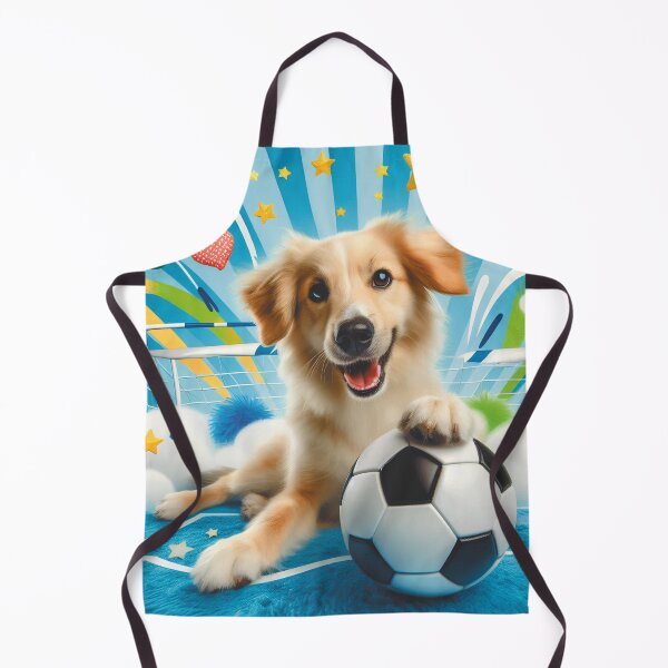 Item preview, Funny Animals Playing Soccer Football Team, Kids Sports Animal Lover Giftdog soccer player 2 designed and sold by E.D.CH designs..