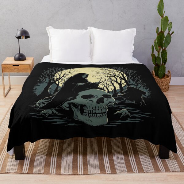 Item preview, Giant Skull and Ghost Party Night designed and sold by ATOTI.