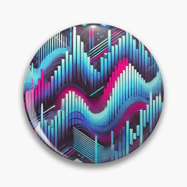 Item preview, Glitchwave – Fractured Neon Flow (High-Resolution Edition) designed and sold by Albariqi.