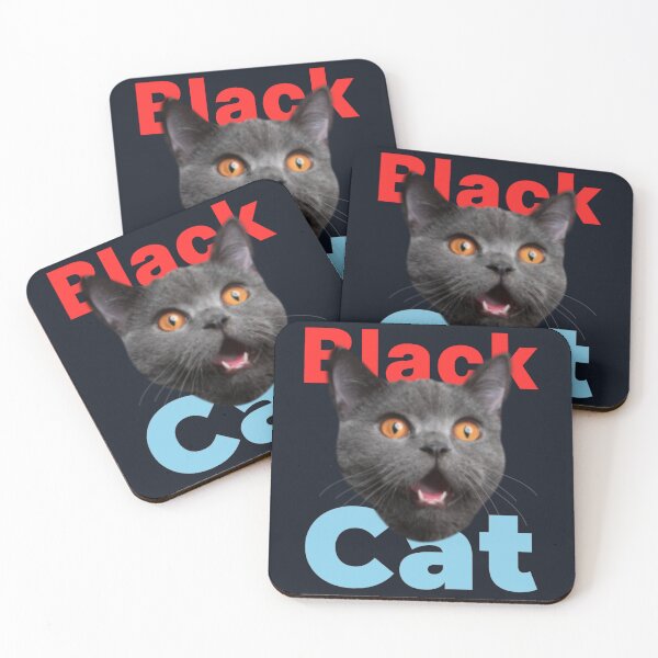 Item preview, Black Cat Angry Look designed and sold by DNC1134.