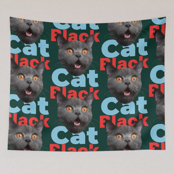 Item preview, Black Cat Angry Look designed and sold by DNC1134.