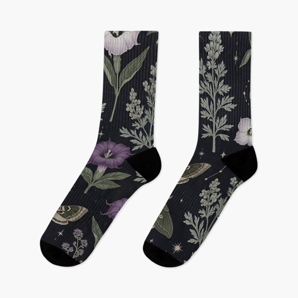 Item preview, Moody Witchy Botanical Seamless Pattern designed and sold by StickyGuys.