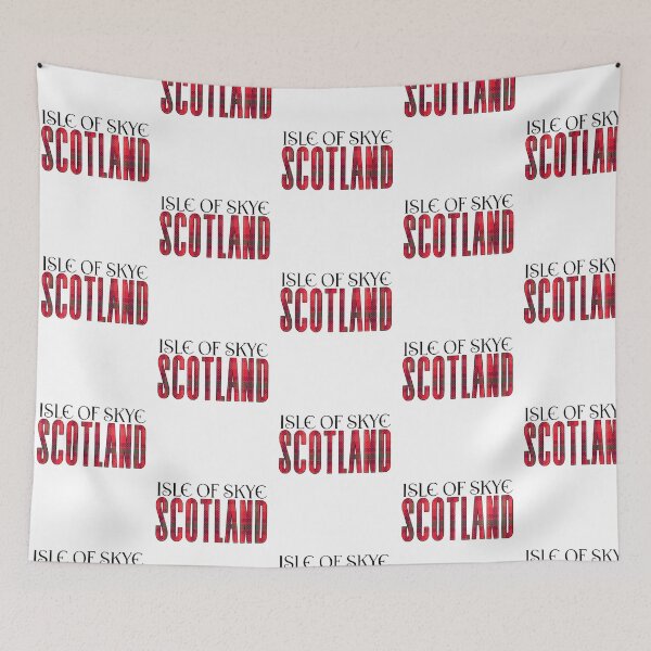 Item preview, Isle of Skye Scotland (Tartan) designed and sold by Whackadoodletee.