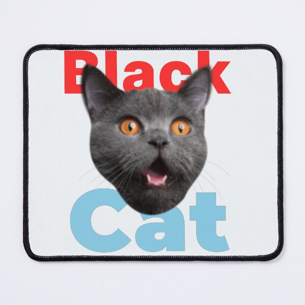 Item preview, Black Cat Angry Look designed and sold by DNC1134.