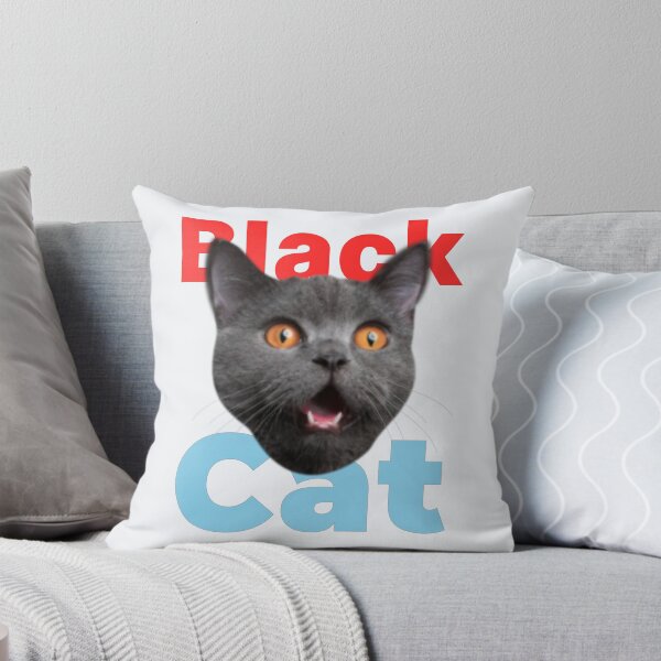 Item preview, Black Cat Angry Look designed and sold by DNC1134.
