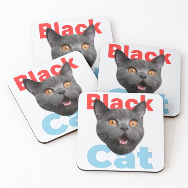 Item preview, Black Cat Angry Look designed and sold by DNC1134.