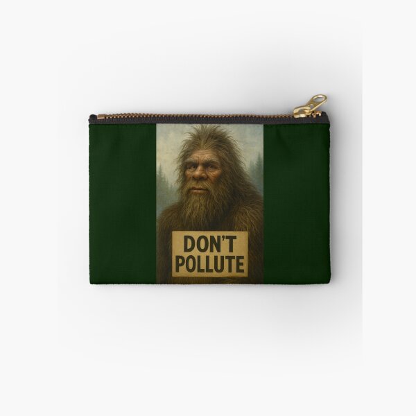 Item preview, Bigfoot Says, Don't Pollute designed and sold by Tridentulus.