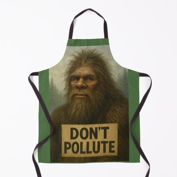 Item preview, Bigfoot Says, Don't Pollute designed and sold by Tridentulus.