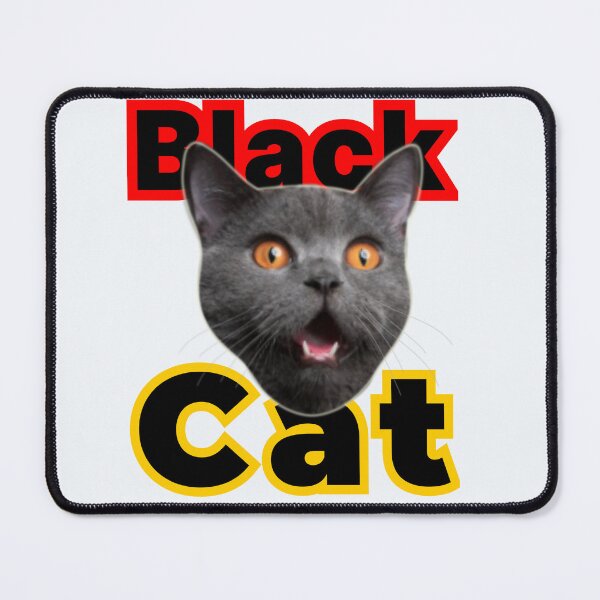 Item preview, Black Cat Angry Look designed and sold by DNC1134.