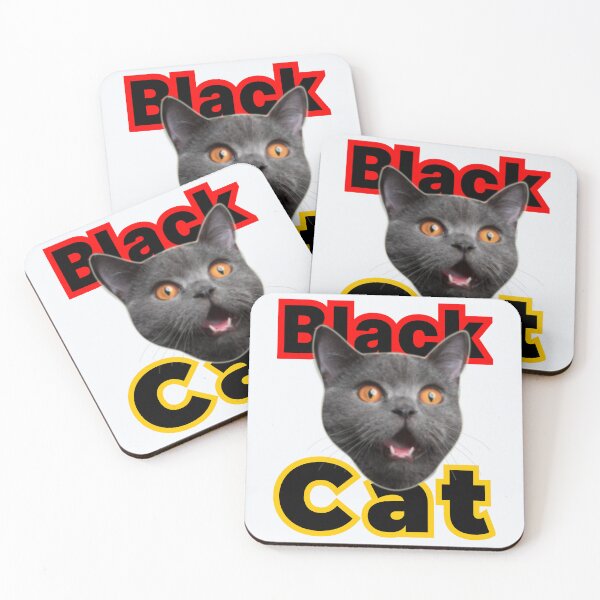 Item preview, Black Cat Angry Look designed and sold by DNC1134.