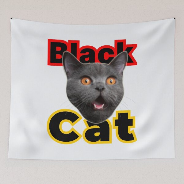Item preview, Black Cat Angry Look designed and sold by DNC1134.
