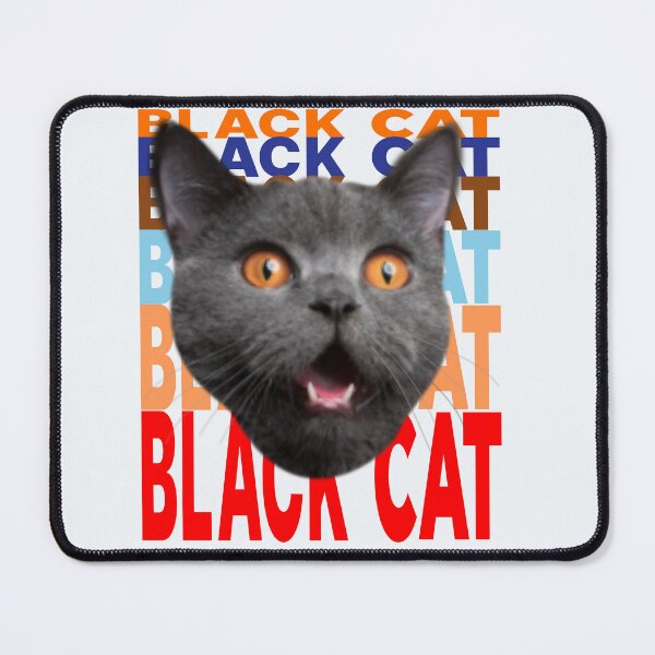 Item preview, Black Cat Angry Look designed and sold by DNC1134.