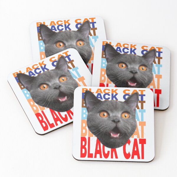 Item preview, Black Cat Angry Look designed and sold by DNC1134.