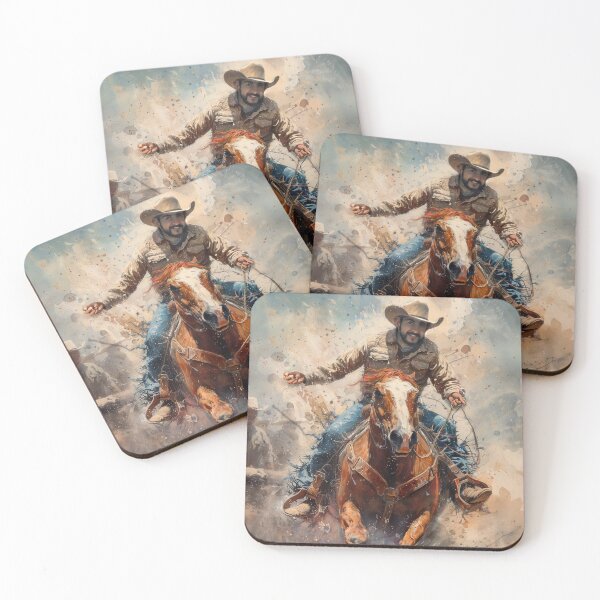 Item preview, Wild Heart - Horses and Cowboys series designed and sold by Christina Brunton Art.