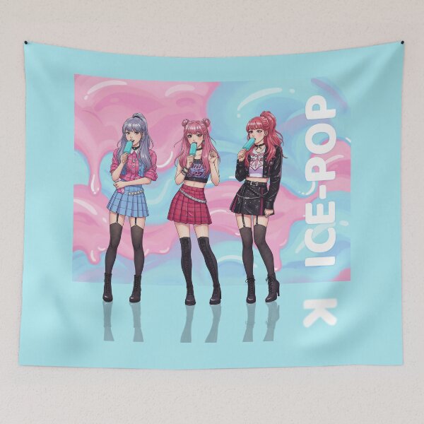 Item preview, K-Pop Ice Pop Reflection designed and sold by KiwiRider.