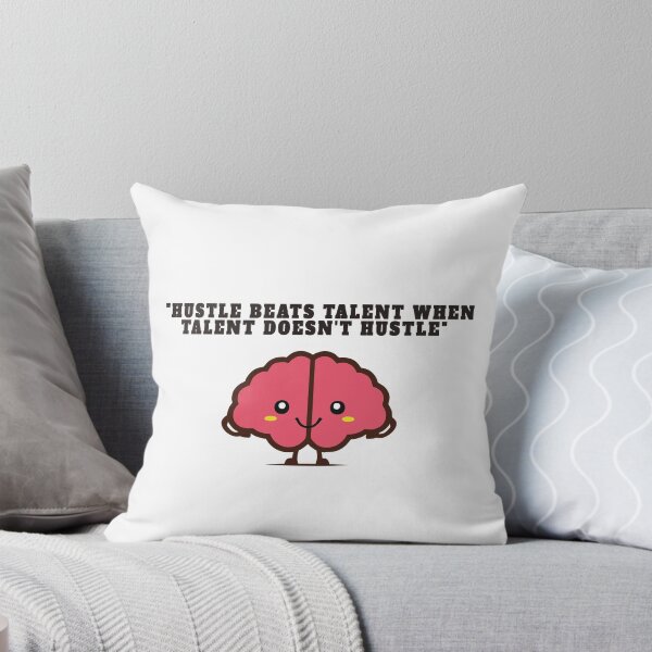 Item preview, Happy Brain Hustle Quote – Hustle Until Your Haters Ask If You're Hiring designed and sold by ZASfx.