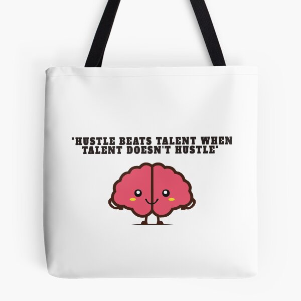 Item preview, Happy Brain Hustle Quote – Hustle Until Your Haters Ask If You're Hiring designed and sold by ZASfx.