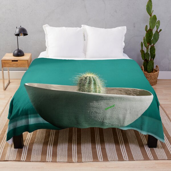 Item preview, Cradled Cactus in the Dim Mint Light designed and sold by mrpropcake.