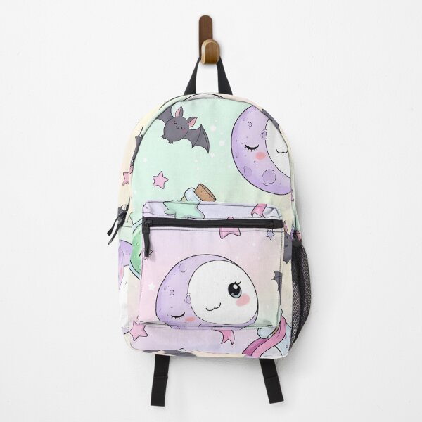 Item preview, Pastel Goth Celestial - Kawaii Moon & Stars Seamless Pattern designed and sold by StickyGuys.