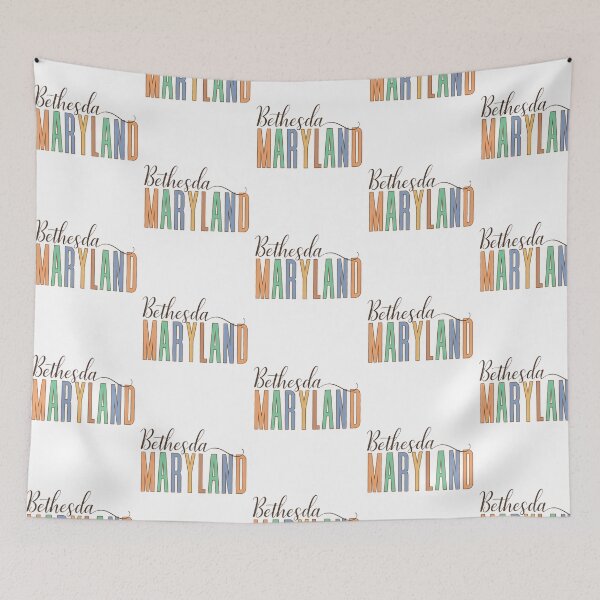 Item preview, Bethesda Maryland designed and sold by Whackadoodletee.