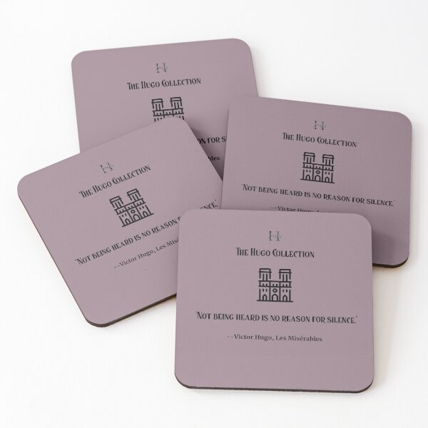 Item preview, Not Being Heard is No Reason for Silence designed and sold by Novel Works Studio.