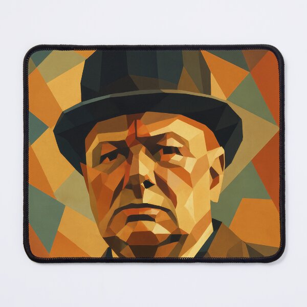 Item preview, Winston Churchill British Icon Historical WWII Vector Art designed and sold by kakarikihill.