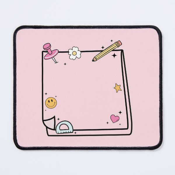 Item preview, Groovy Pink Sticky Note – Retro Blank Post-it Style Design designed and sold by EmeraldeaArt.