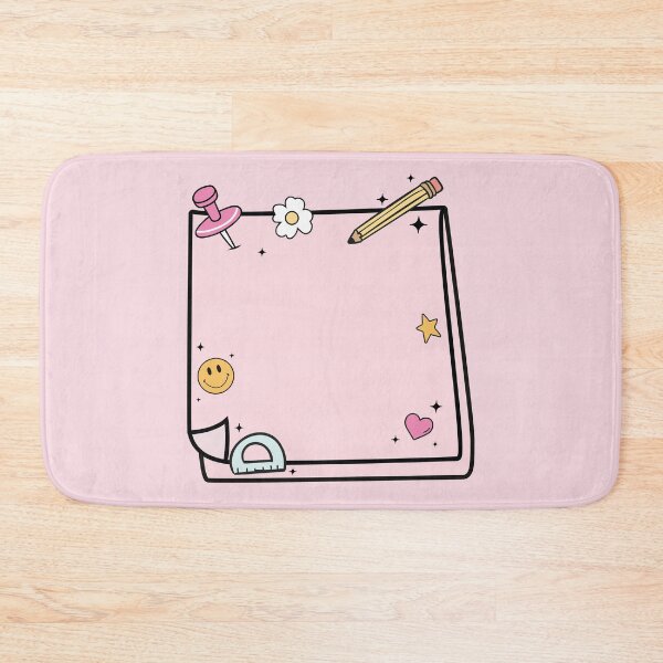 Item preview, Groovy Pink Sticky Note – Retro Blank Post-it Style Design designed and sold by EmeraldeaArt.