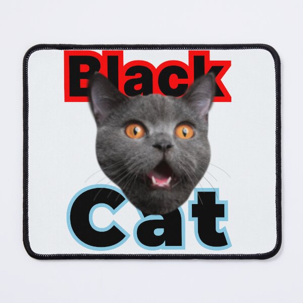 Item preview, Black Cat Angry Look designed and sold by DNC1134.