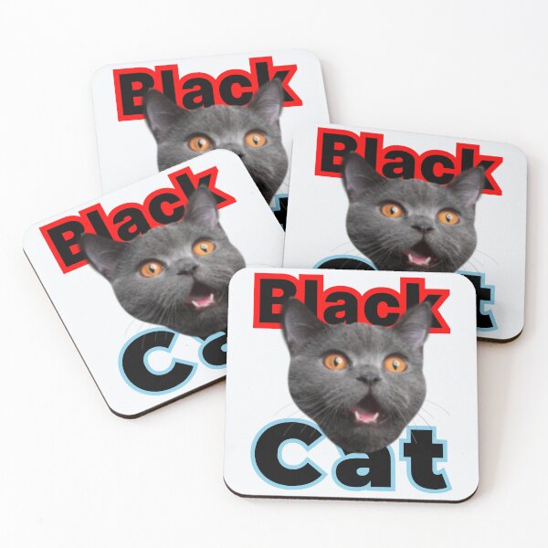 Item preview, Black Cat Angry Look designed and sold by DNC1134.