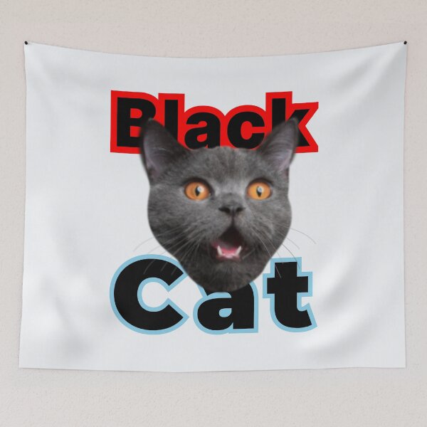 Item preview, Black Cat Angry Look designed and sold by DNC1134.