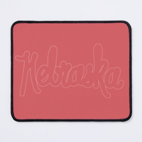 Item preview, White Nebraska outline designed and sold by parksmaddi.