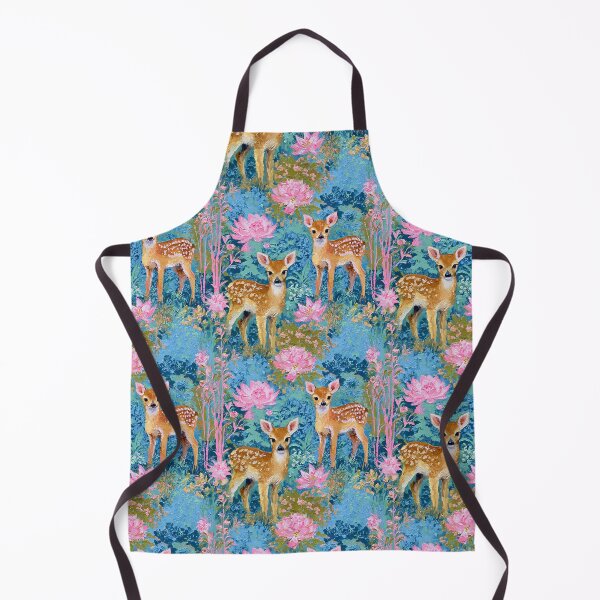 Item preview, Ciervo en un bosque chinoiserie encantado, pintura al óleo texturizada designed and sold by SophieClimaArt.