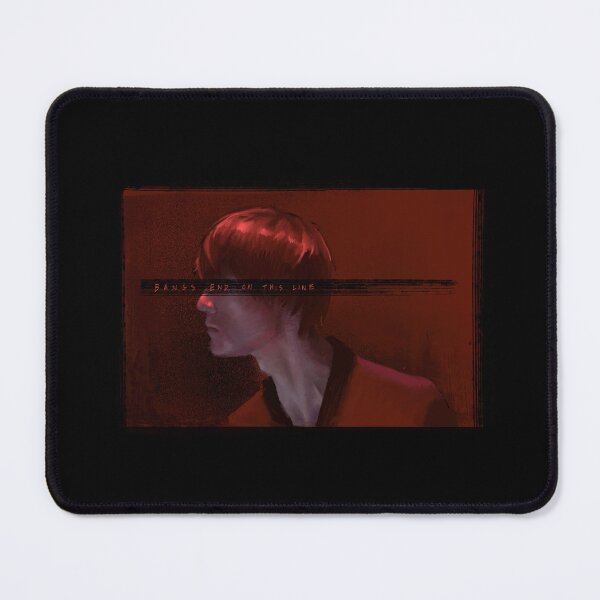 Item preview, Bangs End on this Line Portrait designed and sold by riceriddle.