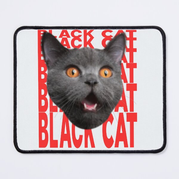 Item preview, Black Cat Angry Look designed and sold by DNC1134.