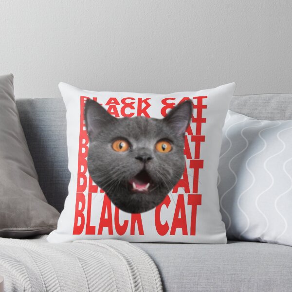 Item preview, Black Cat Angry Look designed and sold by DNC1134.