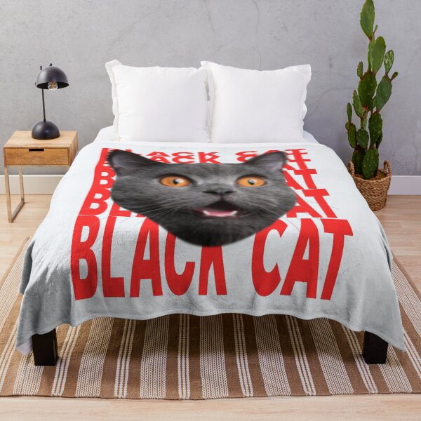 Item preview, Black Cat Angry Look designed and sold by DNC1134.