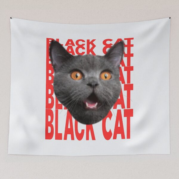 Item preview, Black Cat Angry Look designed and sold by DNC1134.