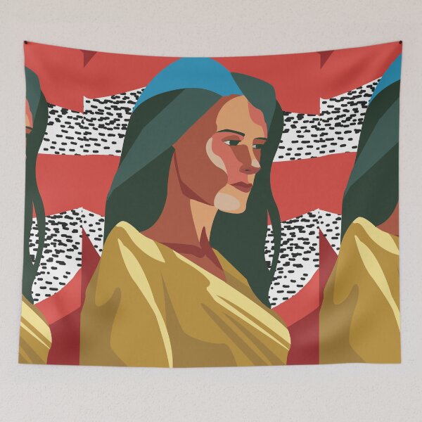 Item preview, Tres Chic Modern Woman Fashion Original Art designed and sold by CecyLL.