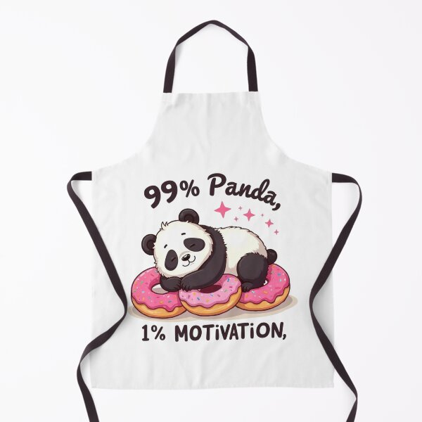 Item preview, Lazy Panda Nap Quote – Cute Humor Art designed and sold by BadeAbba.