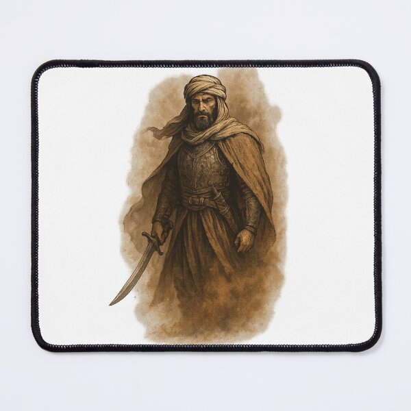 Item preview, Ancient Arabian Warrior – Epic Desert Fighter T-Shirt designed and sold by Khayallab .