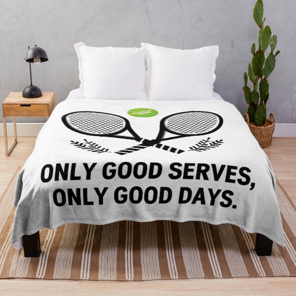 Item preview, Tennis Quote Design - Only Good Days designed and sold by cpop-studio.