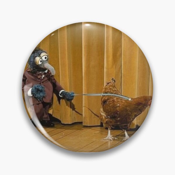 Item preview, gonzo and a chicken inspired screencap designed and sold by muppetbecca.