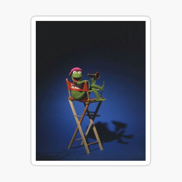 Item preview, kermit inspired director screencap designed and sold by muppetbecca.